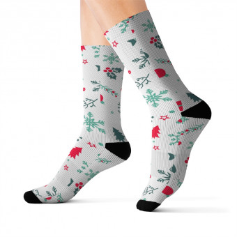 Sublimation Socks Christmas 