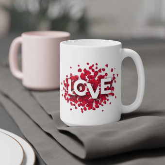 Ceramic Mugs (11oz\15oz\20oz) Love