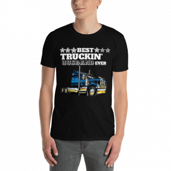 Short-Sleeve Unisex T-Shirt Best trucking husband ever