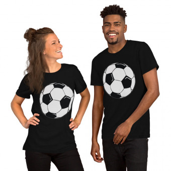 Short-Sleeve Unisex T-Shirt soccer  ball