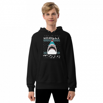 Unisex french terry pullover hoodie Jawlly Christmas