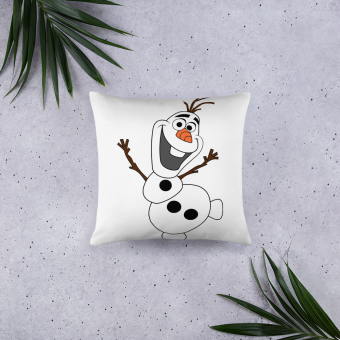 Basic Pillow snowman