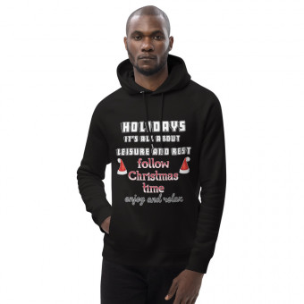 Unisex pullover hoodie Follow Christmas time