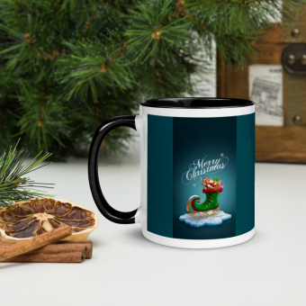Mug with Color Inside Christmas